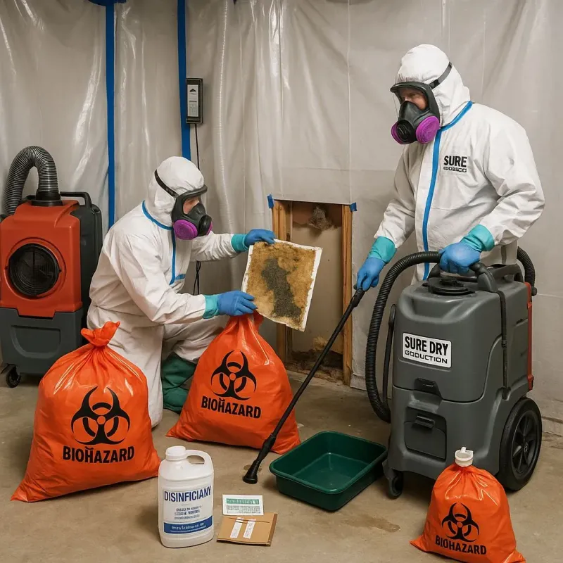 Contaminated Water Handling Protocols process in Kensett, AR