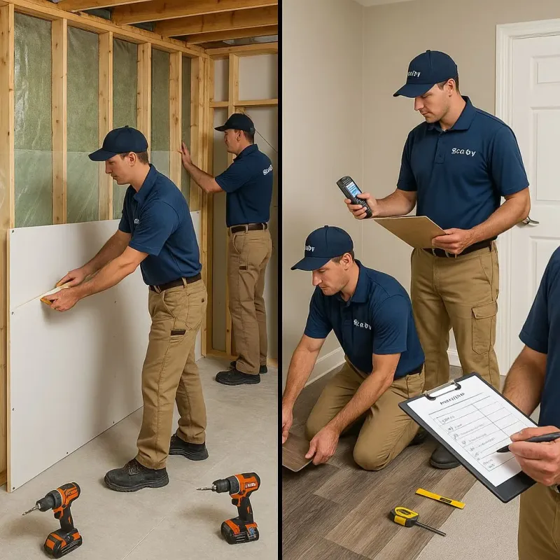 Repairs and Reconstruction process in Kensett, AR